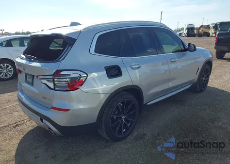 2021 BMW X3 Sdrive30I from USA, damaged, VIN 5UXTY3C00M9F16090
